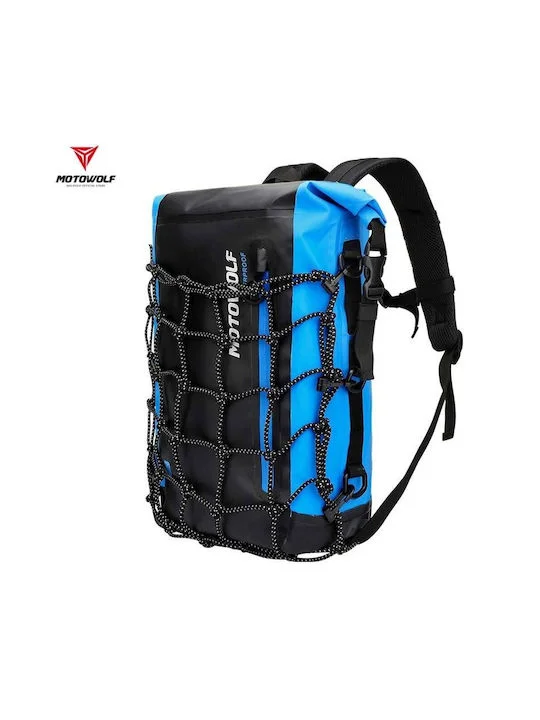 Φωτογραφία προϊόντος: OEM Motowolf Σακίδιο Πλάτης Αναβάτη MDL0714 Μπλε 30lt