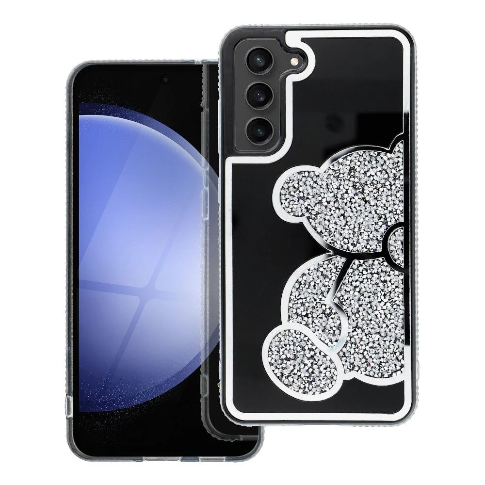 Φωτογραφία προϊόντος: . TEDDY BEAR Case for SAMSUNG A56 5G silver