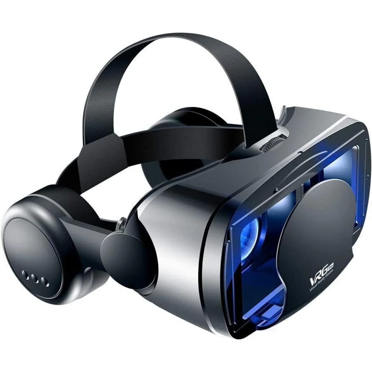 Φωτογραφία προϊόντος: OEM VRG PRO Headset Γυαλιά Εικονικής Πραγματικότητας με Ενσωματωμένα Ακουστικά για Κινητά από 5″ έως 7″