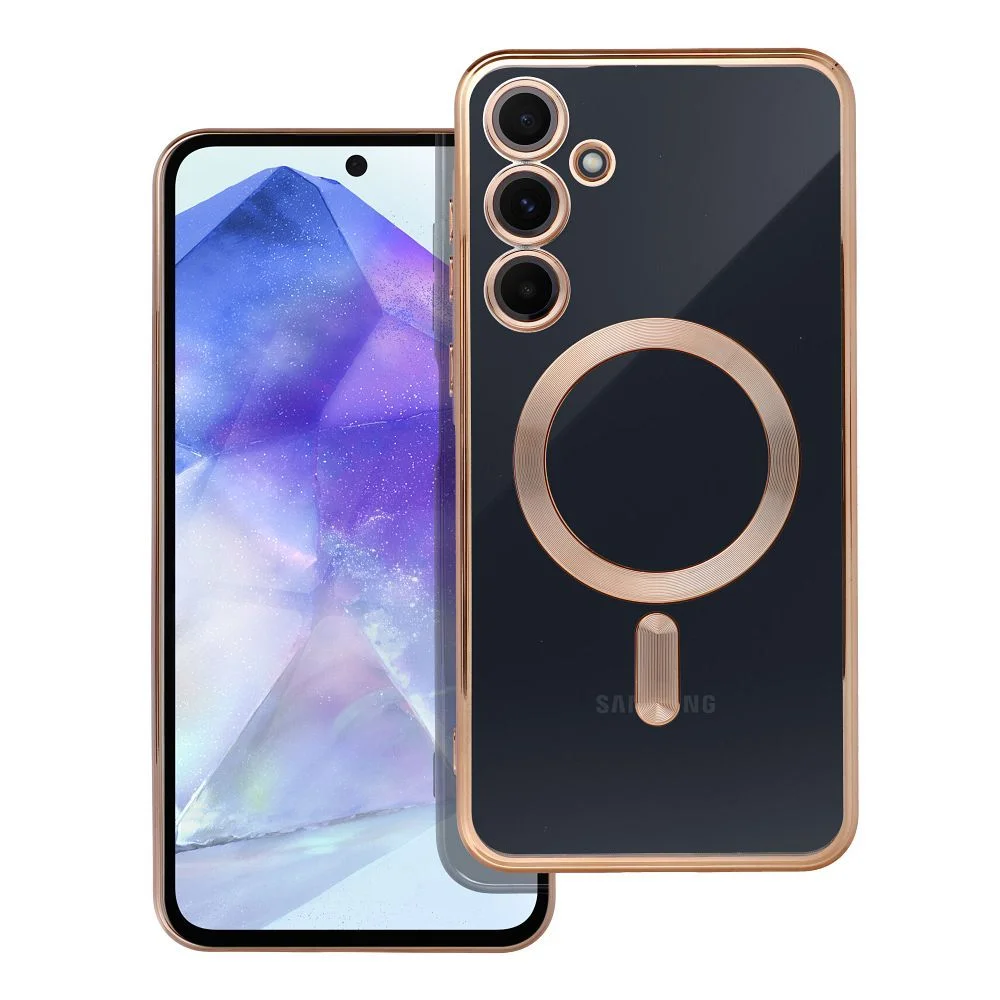Φωτογραφία προϊόντος: . ELECTRO MAG COVER case compatible with MagSafe for SAMSUNG A55 gold