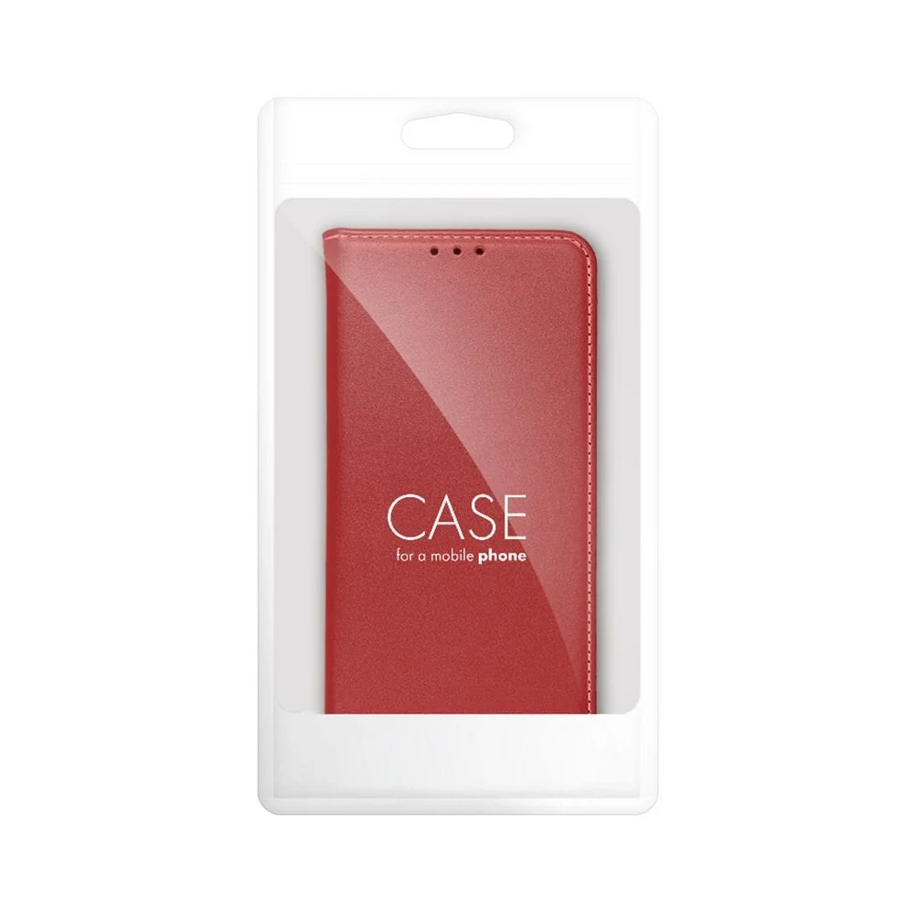 Φωτογραφία προϊόντος: . SMART PRO Book leather case for XIAOMI Redmi NOTE 14 PRO 5G / 14 PRO PLUS 5G claret