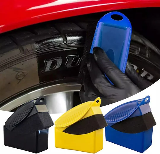 Φωτογραφία προϊόντος: OEM Wheel Tire Brush Σφουγγάρι Γυαλίσματος για Ελαστικά Αυτοκινήτου Μαύρο 1τμχ