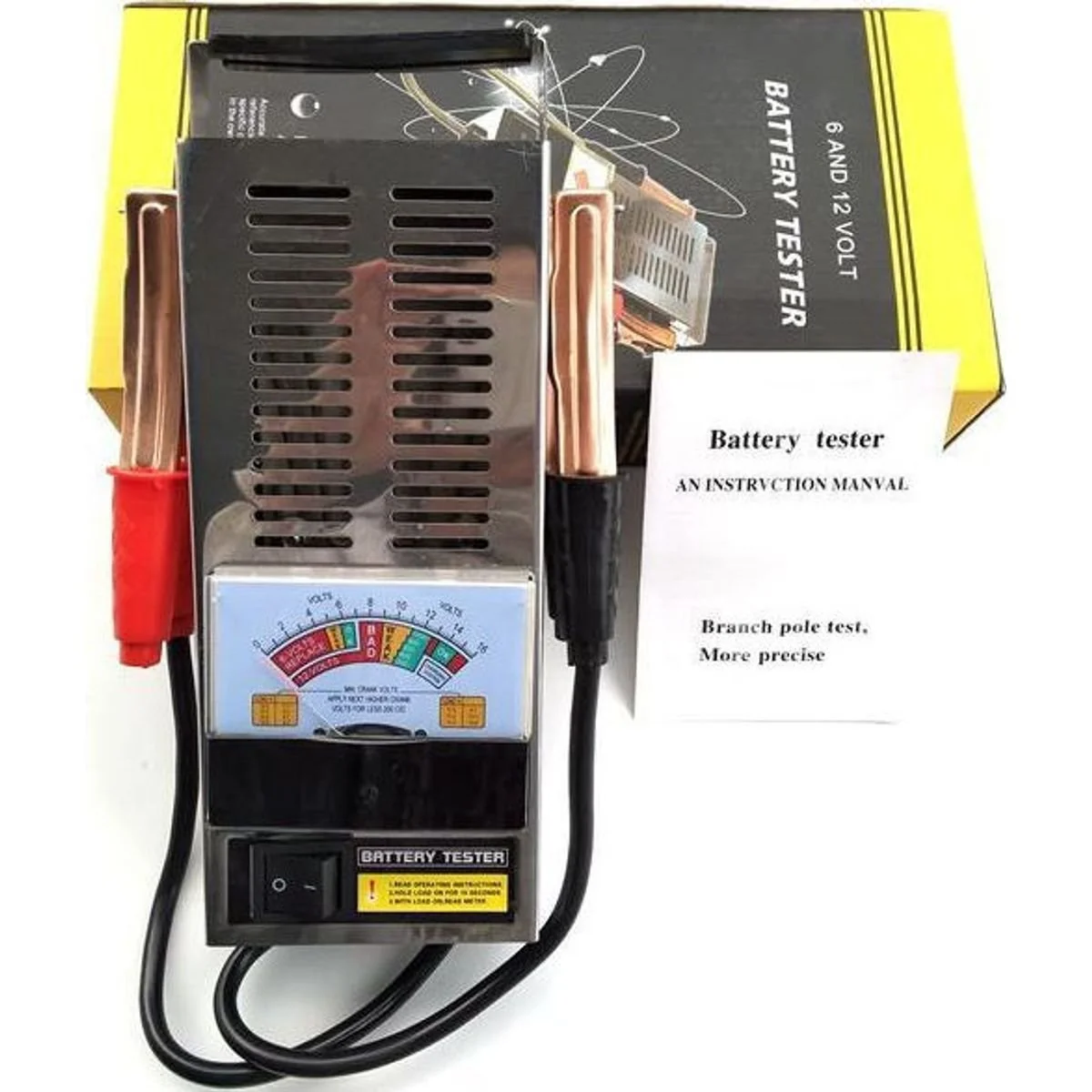Φωτογραφία προϊόντος: OEM Lancol BT-03 Αναλογικό Battery Tester με Κροκοδειλάκια
