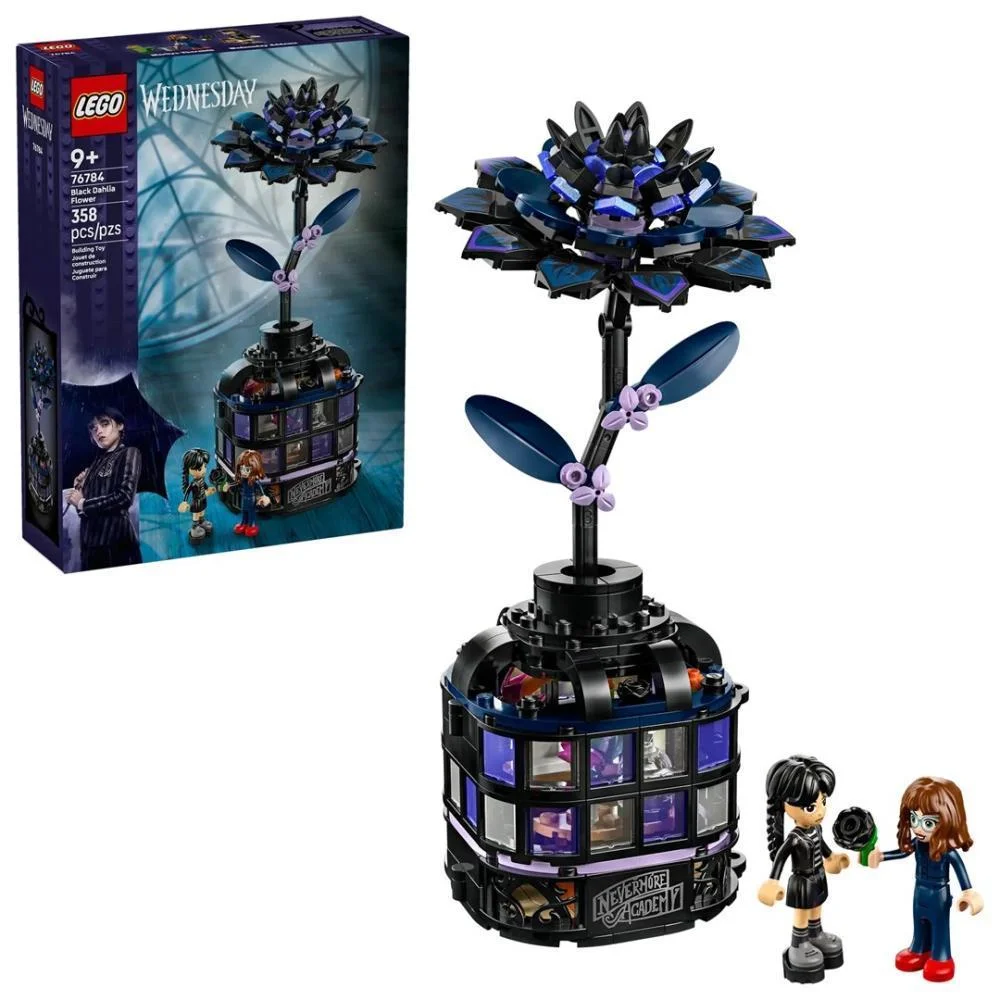 Φωτογραφία προϊόντος: LEGO WEDNESDAY 76784 Black Dahlia Flower
