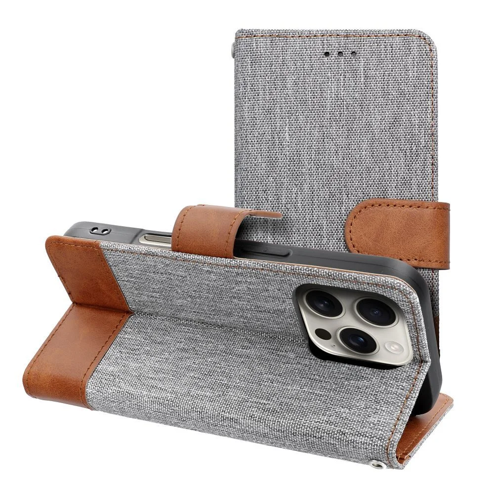 Φωτογραφία προϊόντος: . JEANS Book for IPHONE 16 Plus gray