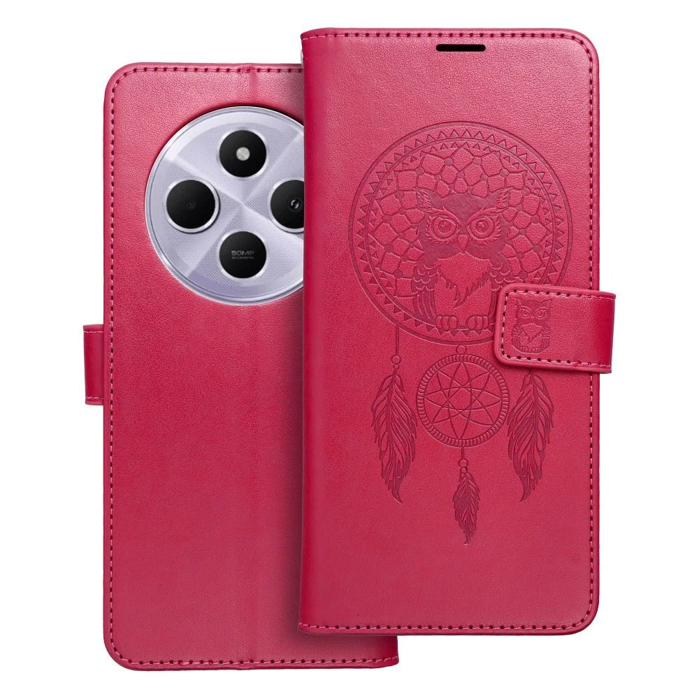 Φωτογραφία προϊόντος: . MEZZO Book case for XIAOMI Redmi 14C dreamcatcher magenta