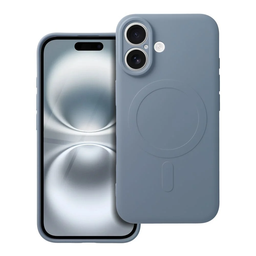 Φωτογραφία προϊόντος: . SILICONE MAG COVER case compatible with MagSafe for SAMSUNG S25 Ultra light blue
