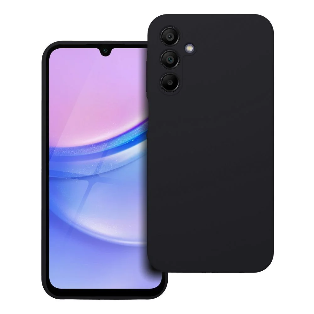 Φωτογραφία προϊόντος: . Case SILICONE 2mm for SAMSUNG A15 5G / A15 4G black