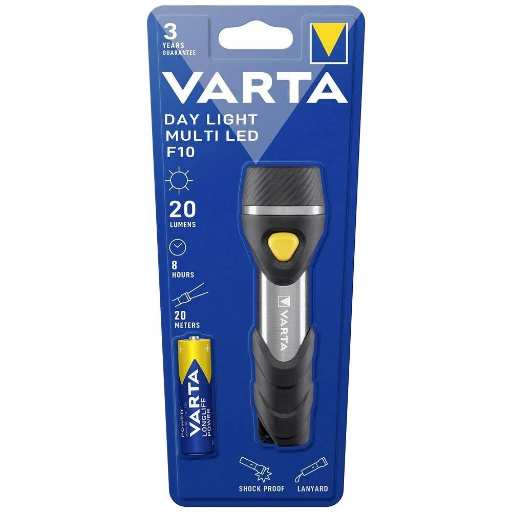 Φωτογραφία προϊόντος: . VARTA flashlight day light multi LED F10 16631