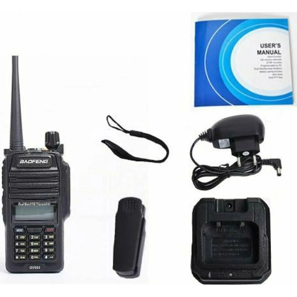Φωτογραφία προϊόντος: OEM Baofeng UV-960 Ασύρματος Πομποδέκτης UHF/VHF 8W με Μονόχρωμη Οθόνη