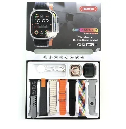 Φωτογραφία προϊόντος: OEM Smartwatch με 7 διακοσμητικά λουριά 10+2 Remax YX13
