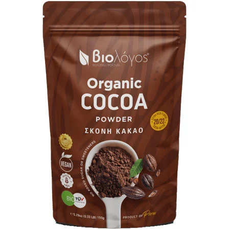 Φωτογραφία προϊόντος: Biologos Organic Cocoa Powder 150 g