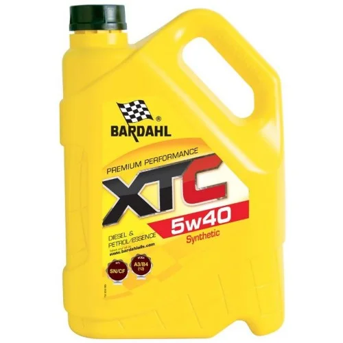 Φωτογραφία προϊόντος: BARDAHL XTC 5W40 SYNTHETIC 5LT