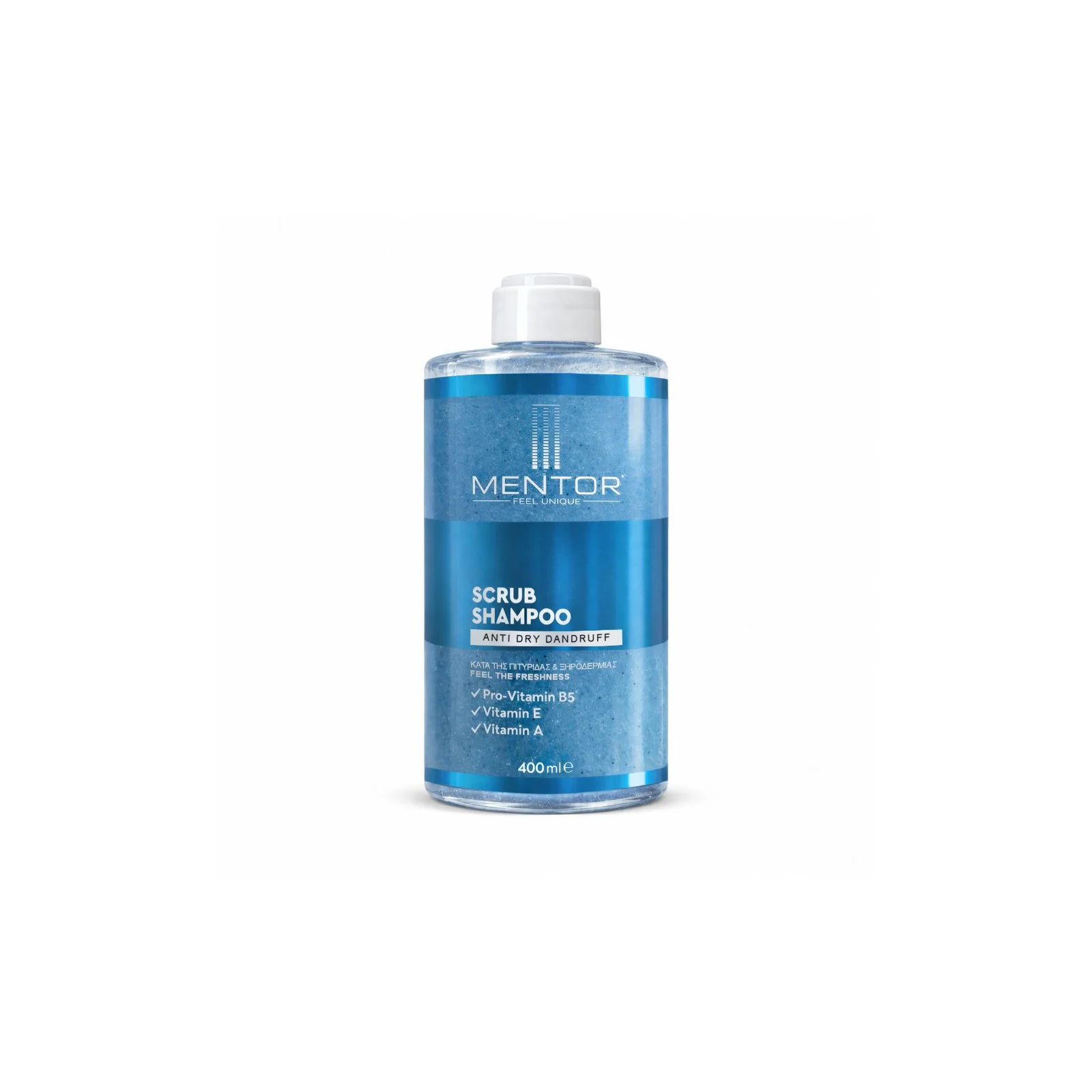 Φωτογραφία προϊόντος: Mentor Scrub Shampoo Anti-Dry Dandruff 400ml