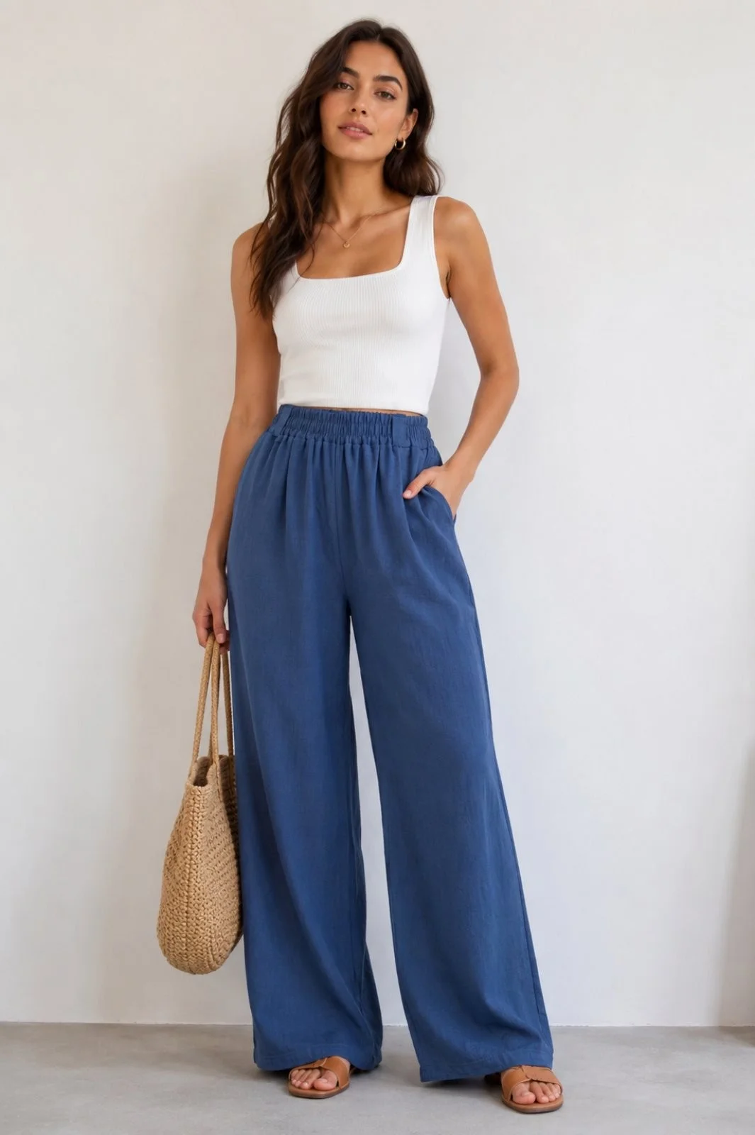 Φωτογραφία προϊόντος: ELUNA Sahara Pants σε Μπλέ Απόχρωση