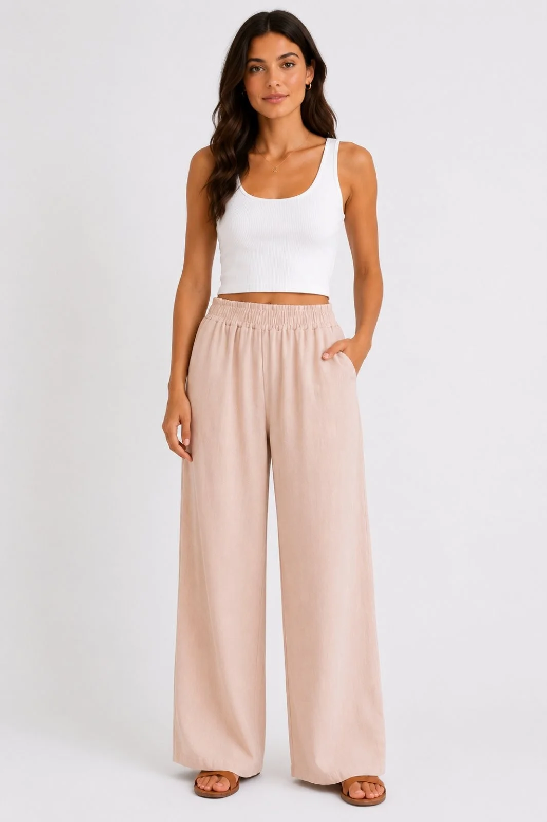 Φωτογραφία προϊόντος: ELUNA Sahara Pants σε Μπεζ Απόχρωση
