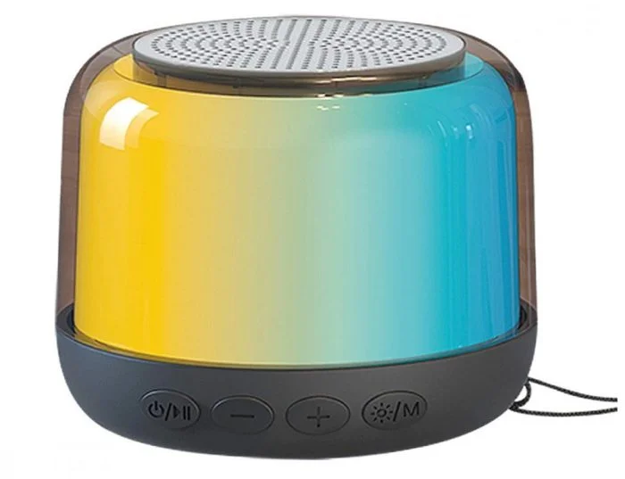Φωτογραφία προϊόντος: Ασύρματο ηχείο Bluetooth με RGB LED φωτισμό 5W Fontastic "Paso" FO262258