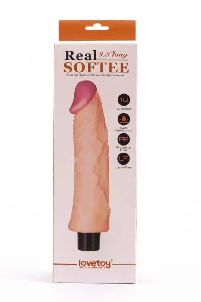 Φωτογραφία προϊόντος: 8.3+quot; Real Softee Vibrating Dildo 3