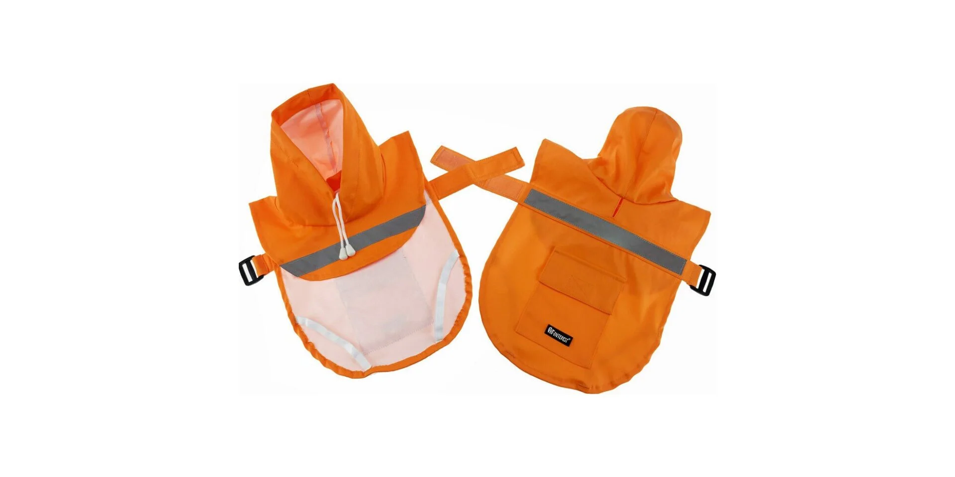 Φωτογραφία προϊόντος: Pet Interest Poncho Raincoat Αδιάβροχο Orange