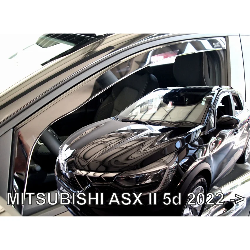 Φωτογραφία προϊόντος: Mitsubishi Asx 5D 2022+ - Ζευγαρι Ζευγαρι Ανεμοθραυστες Απο Ευκαμπτο Φιμε Πλαστικο Heko - 2 ΤΕΜ.