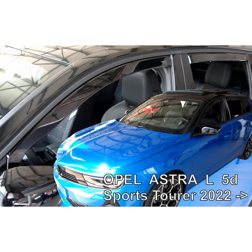 Φωτογραφία προϊόντος: Opel Astra L 5D Sports Tourer Estate 2022+​ Σετ Ανεμοθραυστες Αυτοκινητου Απο Ευκαμπτο Φιμε Πλαστικο Heko - 4 ΤΕΜ.