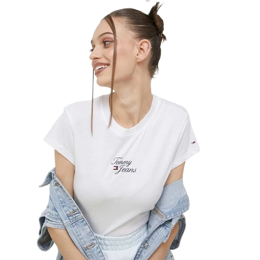 Φωτογραφία προϊόντος: Tommy Hilfiger Tommy Jeans Γυναικείο λευκό Tjw Bby Essential