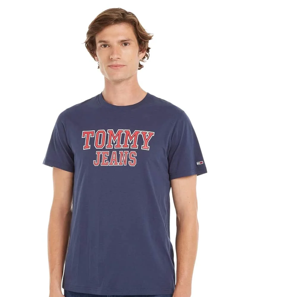 Φωτογραφία προϊόντος: Tommy Hilfiger Ανδρικό T-shirt Μπλε με Στάμπα