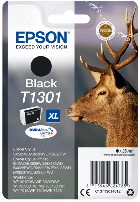 Φωτογραφία προϊόντος: ΜΕΛΑΝΙ EPSON T1301 BLACK