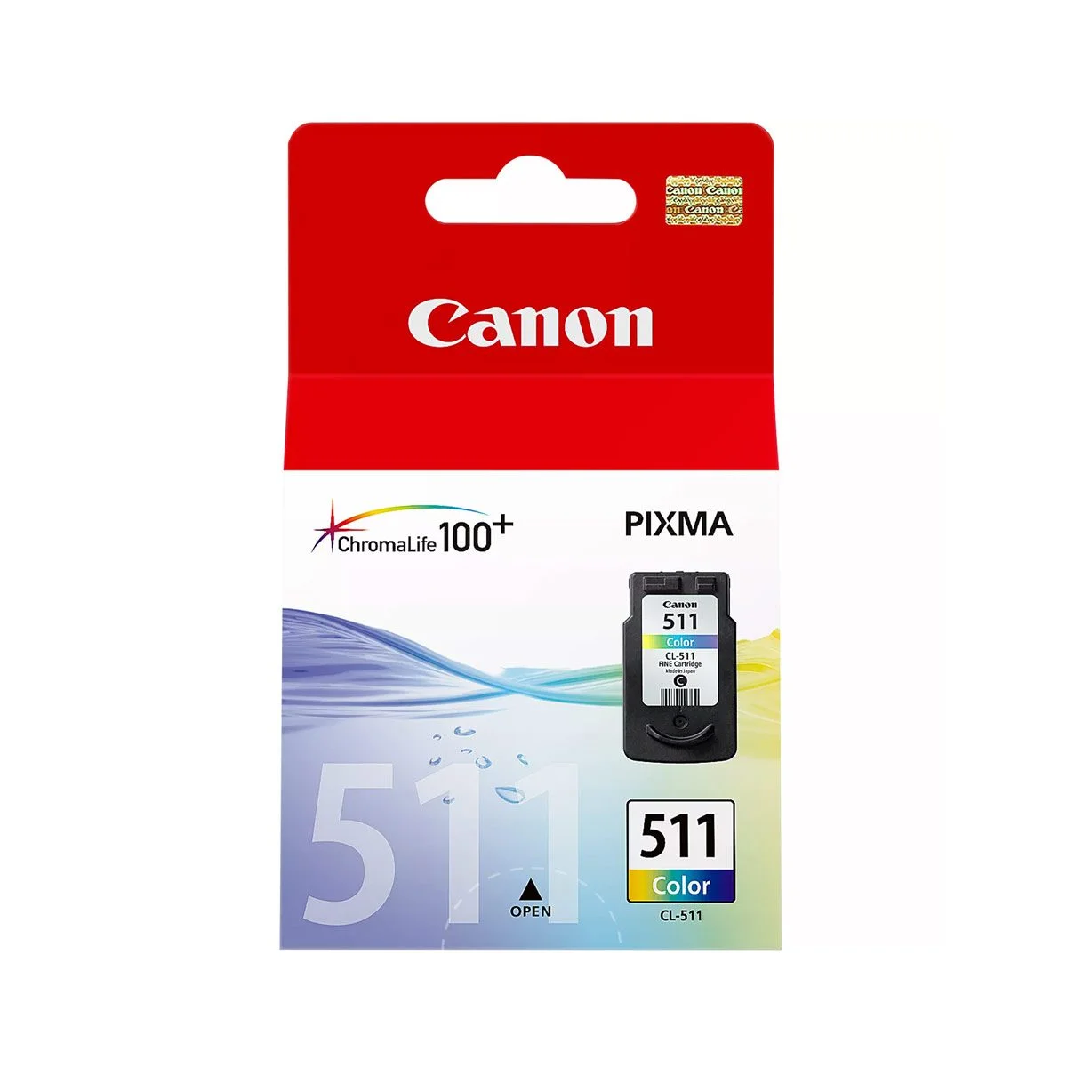 Φωτογραφία προϊόντος: ΜΕΛΑΝΙ CANON CL-511 COLOR 2972B001