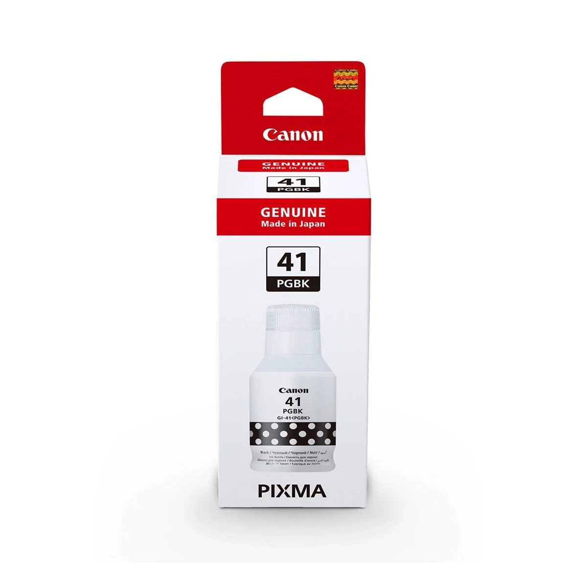 Φωτογραφία προϊόντος: ΜΕΛΑΝΙ CANON GI-41BK BLACK 6kpgs (4528C001)