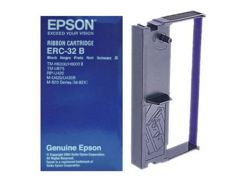 Φωτογραφία προϊόντος: ΜΕΛΑΝΟΤΑΙΝΙΑ EPSON ERC-32 C43S015371