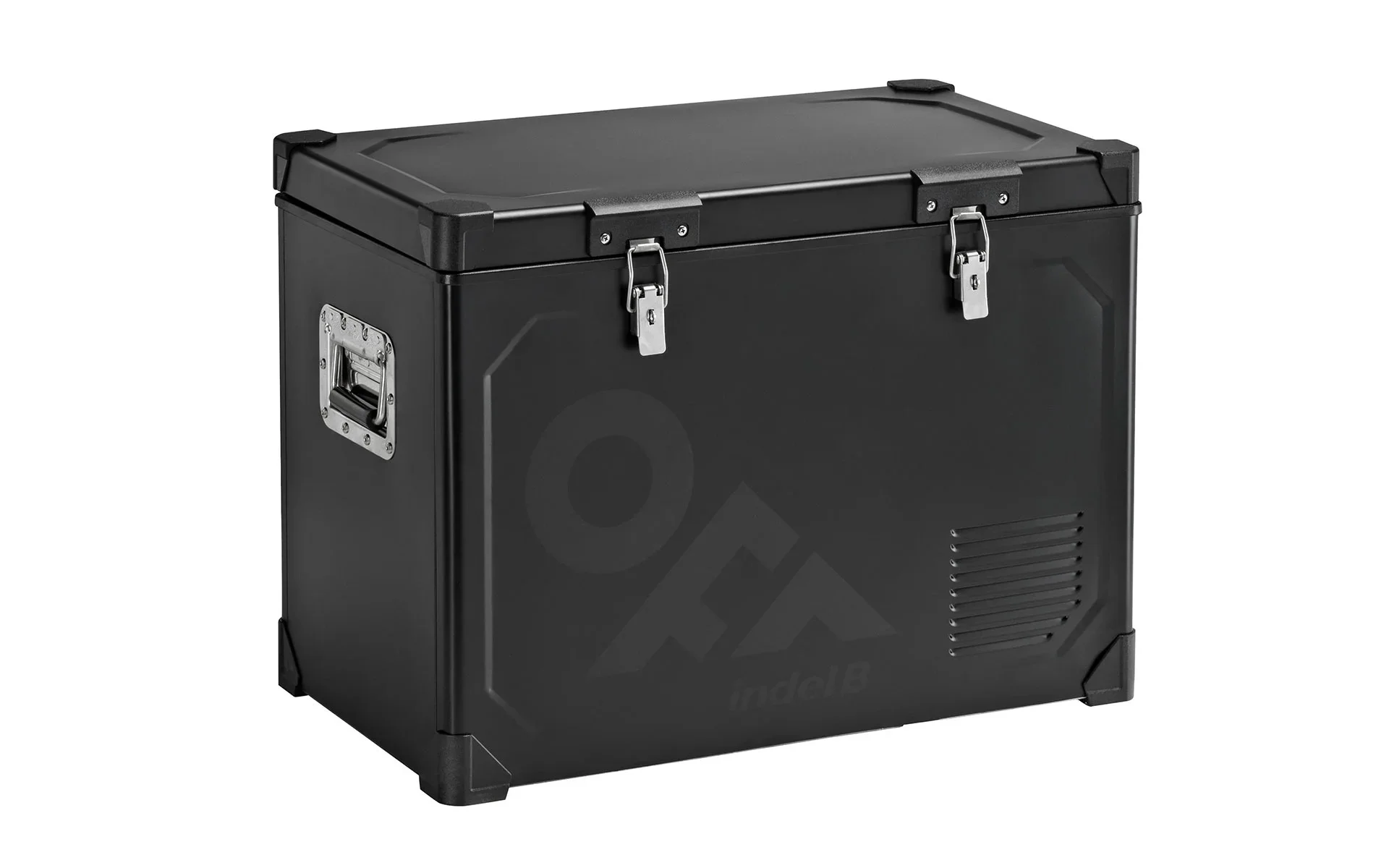 Φωτογραφία προϊόντος: Ψυγειο TB46 Steel Black Μεταλλικο 45L 12/24V 85W 488x682x405mm Indel B - 1 TEM.