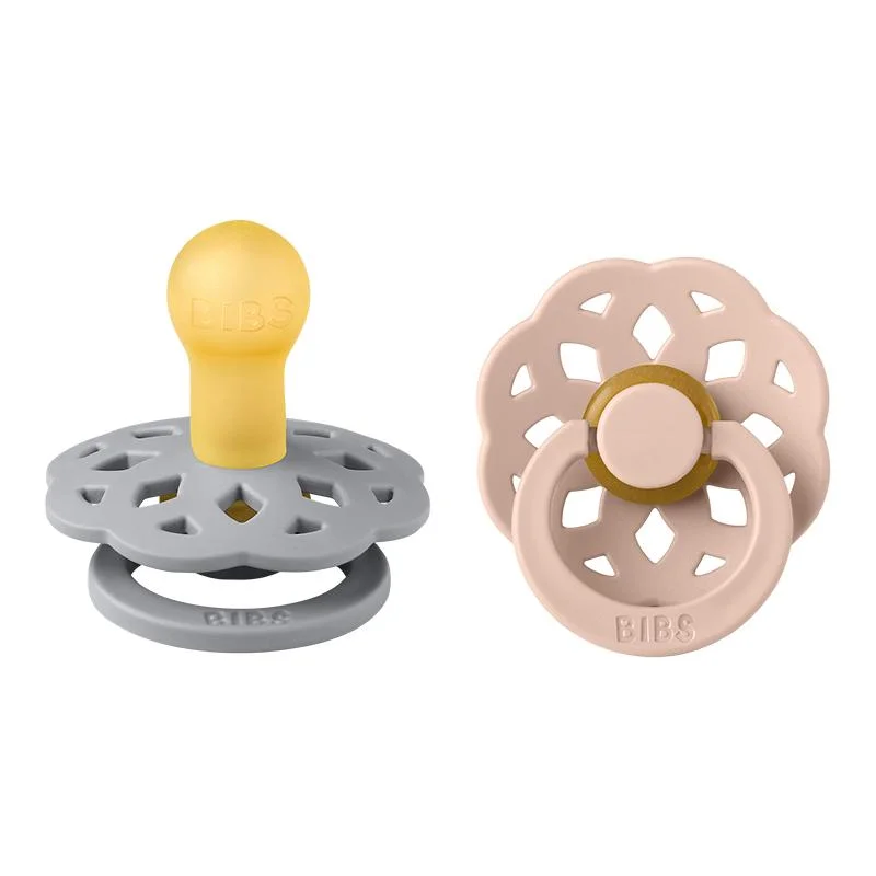 Φωτογραφία προϊόντος: BIBS ΠΙΠΙΛΕΣ BOHEME ROUND LATEX 2 PACK- CLOUD / BLUSH No1