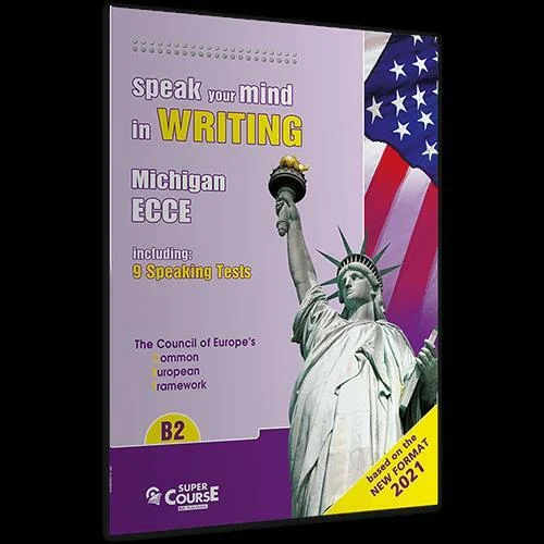 Φωτογραφία προϊόντος: SPEAK YOUR MIND IN WRITING B2 ECCE SB - BASED ON THE NEW FORMAT 2021