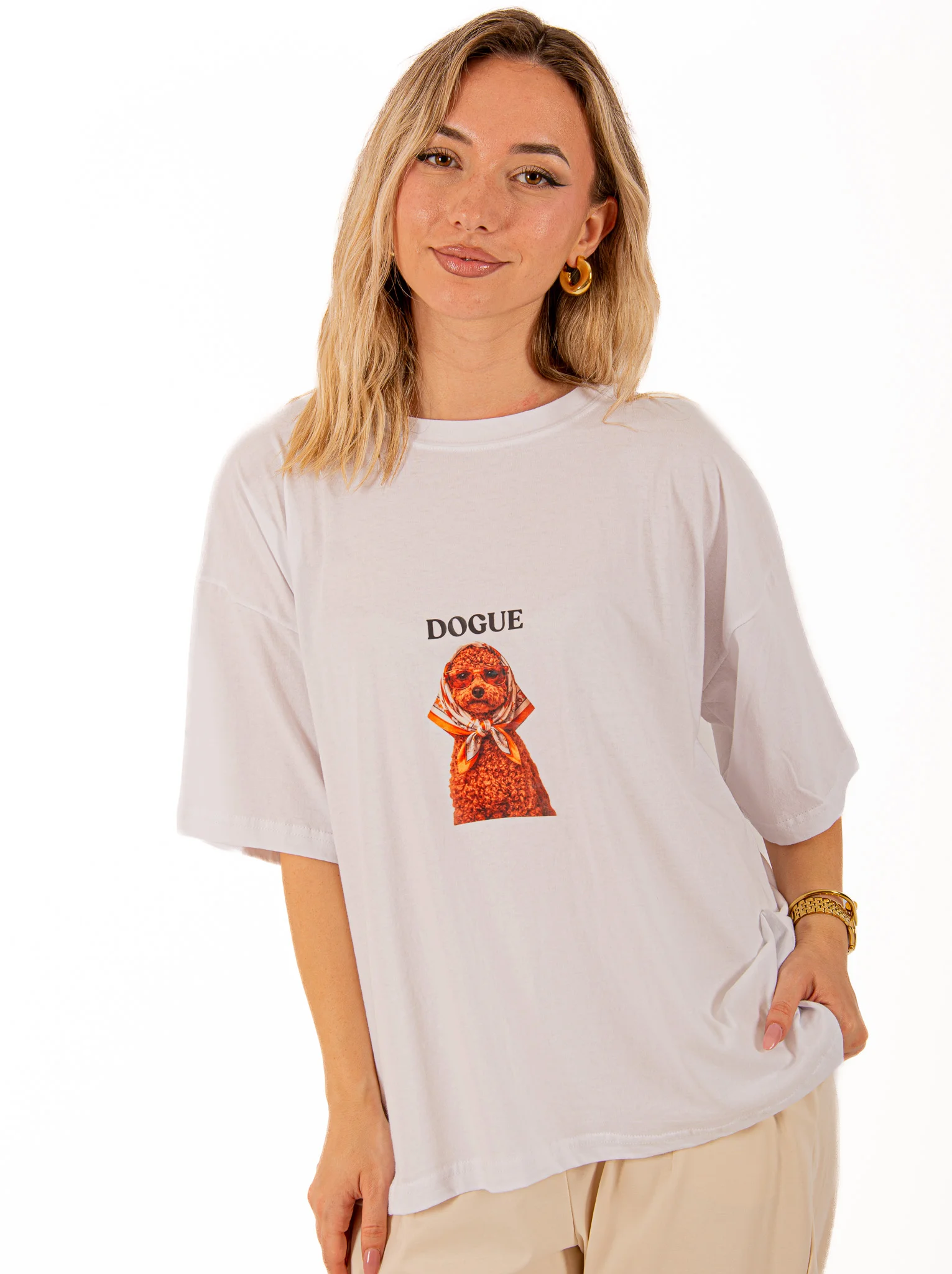 Φωτογραφία προϊόντος: Ellen T-shirt Dogue Λευκό Λευκό
