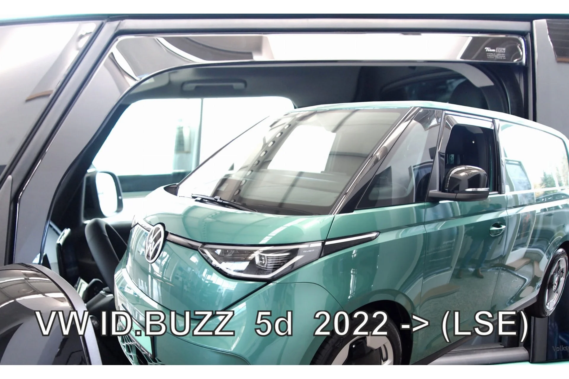 Φωτογραφία προϊόντος: Vw ID.BUZZ 5D 2022+ Ζευγαρι Ανεμοθραυστες Απο Ευκαμπτο Φιμε Πλαστικο Heko - 2 ΤΕΜ.