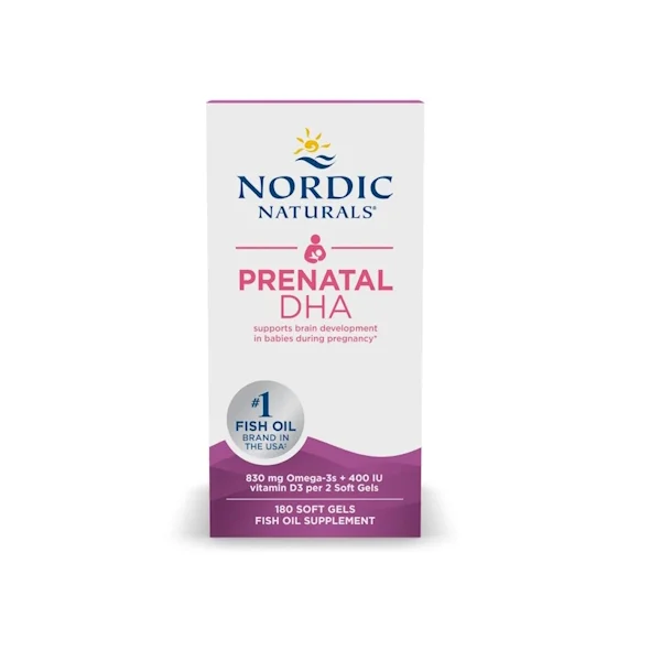 Φωτογραφία προϊόντος: Prenatal DHA 830mg (unflavored) x 180 softgels - Nordic Naturals