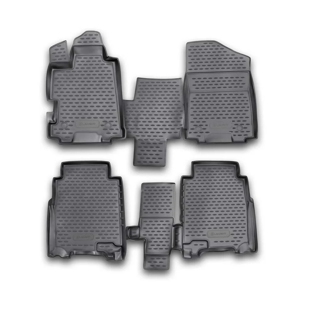 Φωτογραφία προϊόντος: Honda FR-V 2004-2009 Μαρκε Πατακια Σε Σκαφη Tpe Λαστιχο Σε Μαυρο Χρωμα Novline - 4 ΤΕΜ.