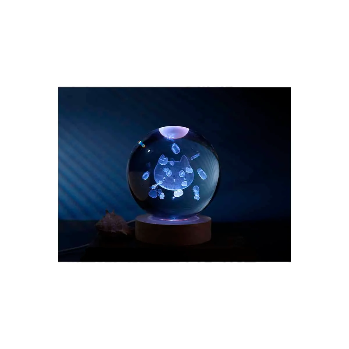 Φωτογραφία προϊόντος: i-TOTAL XL2719B ΛΑΜΠΑ CRYSTAL BALL CAT LARGE 10cm