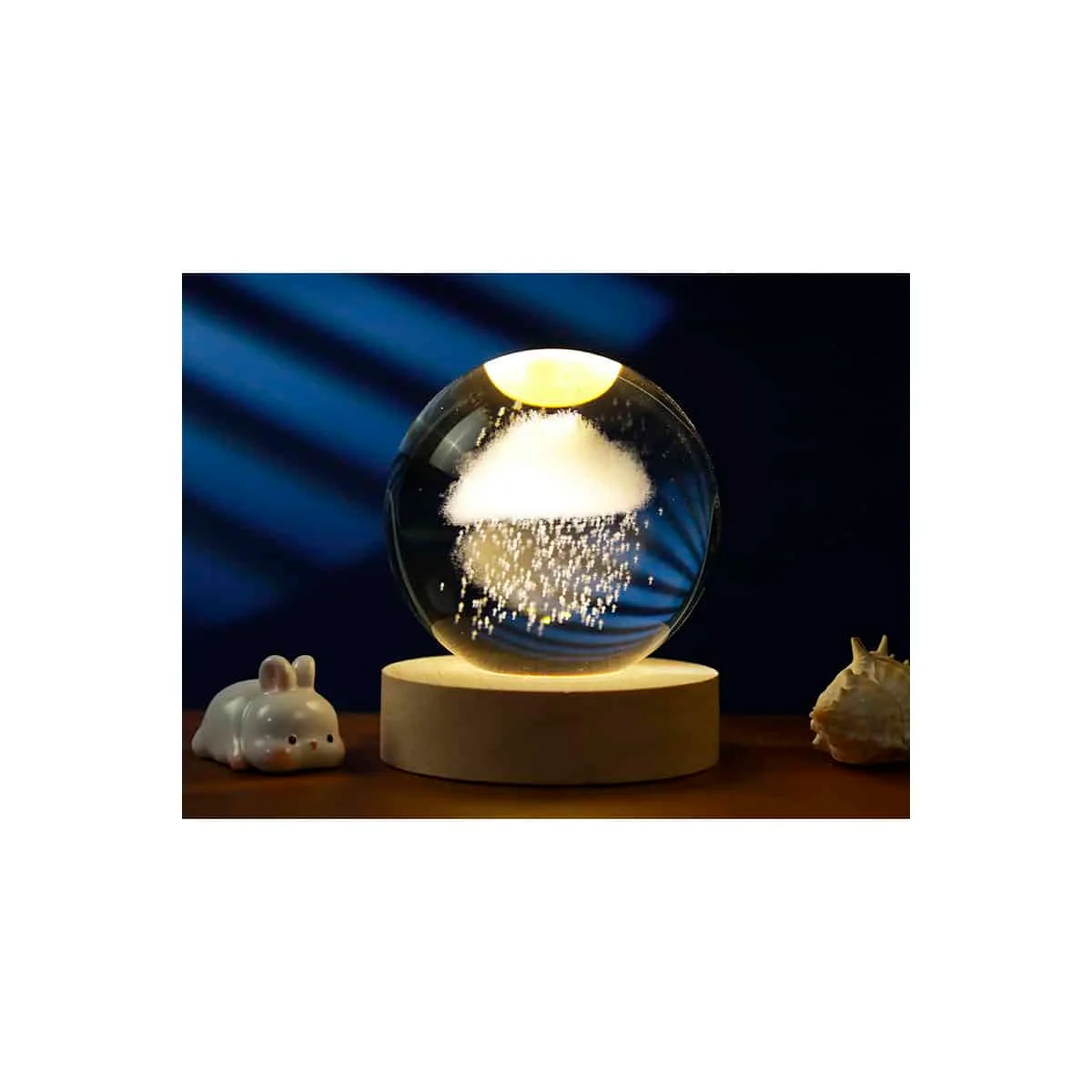 Φωτογραφία προϊόντος: i-TOTAL XL2717A ΛΑΜΠΑ CRYSTAL BALL RAINY MEDIUM 8cm