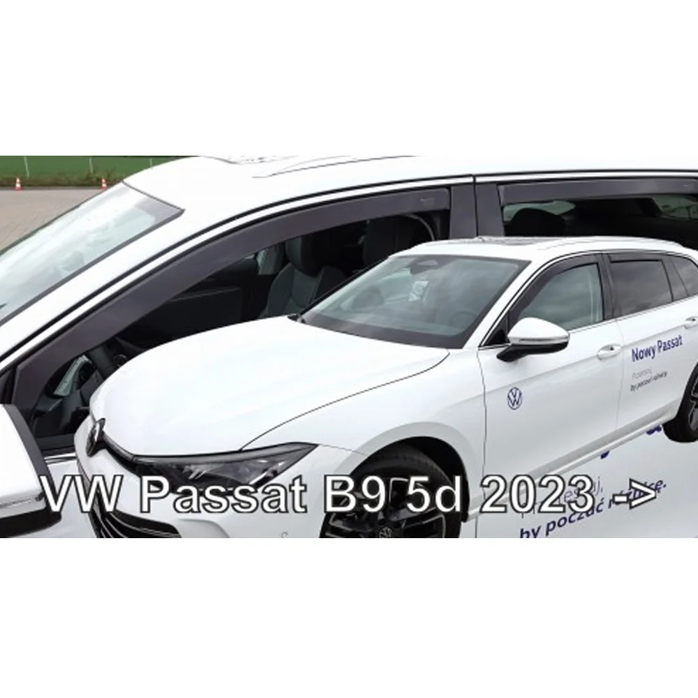 Φωτογραφία προϊόντος: Ανεμοθραυστες Για Vw Passat B9 5D 2023+ Σετ Αυτοκινητου Απο Ευκαμπτο Φιμε Πλαστικο Heko - 4 ΤΕΜ.
