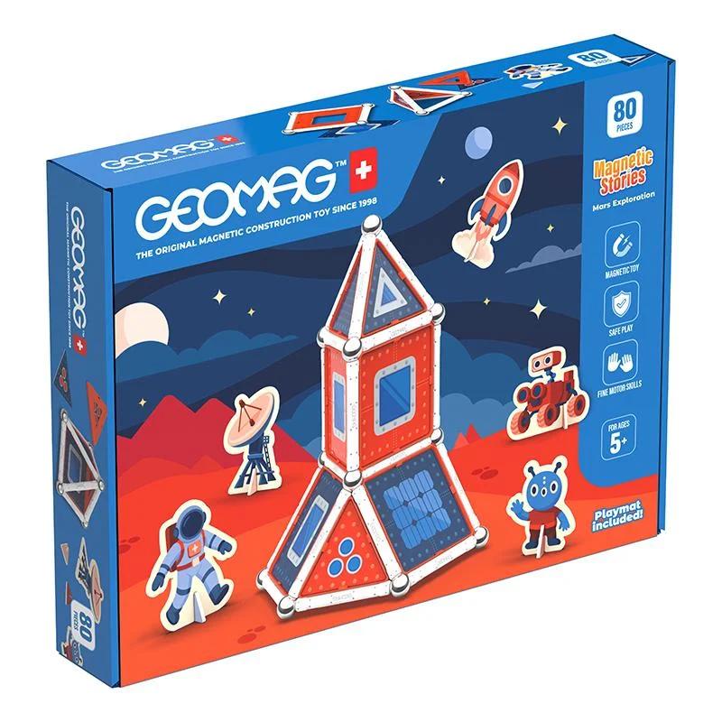 Φωτογραφία προϊόντος: Geomag Magnetic Stories Mars Exploration 80 (PF.521.502.00)