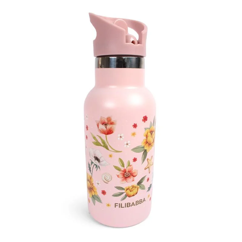Φωτογραφία προϊόντος: Filibabba Stainless Steel Water Bottle – Ocean Blossom