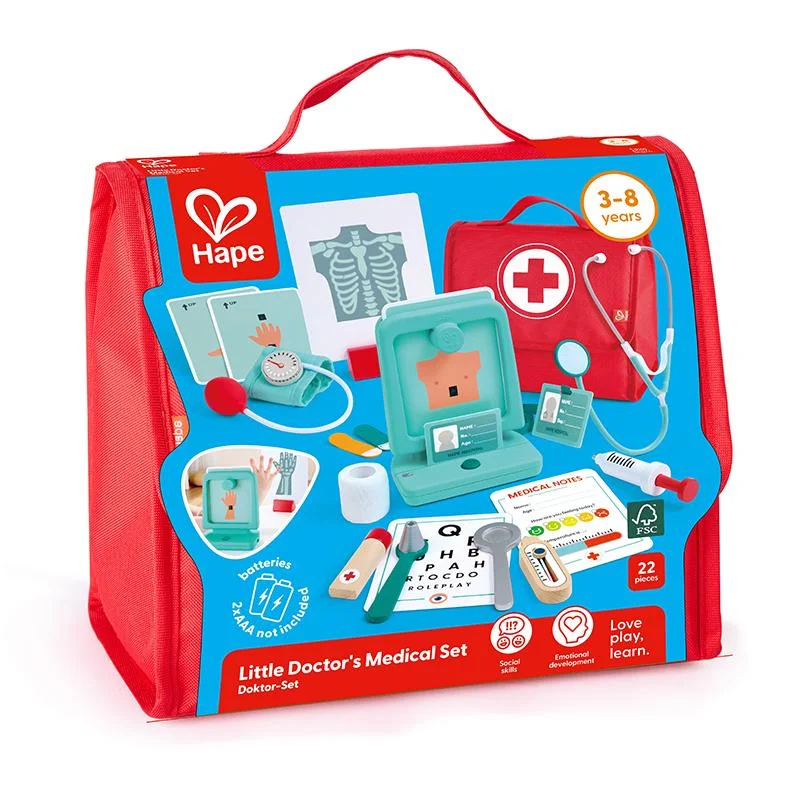 Φωτογραφία προϊόντος: Hape Role Play Little Doctor s Medical Set (E3228A)