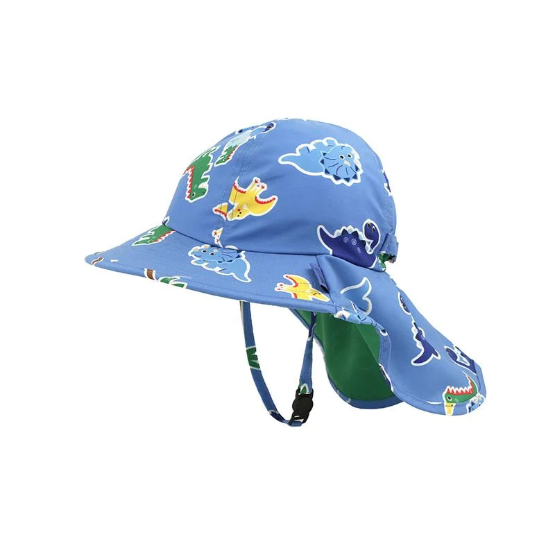 Φωτογραφία προϊόντος: Zoocchini Cape Sunhat UPF50 Devin the Dinosaur And Friends 2-4 years