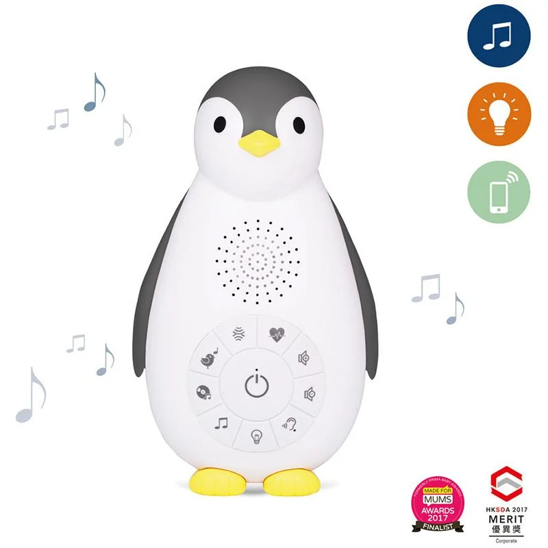 Φωτογραφία προϊόντος: Zazu Kids Zoe The Penguin με Λευκούς Ήχους και Φως για Νεογέννητα