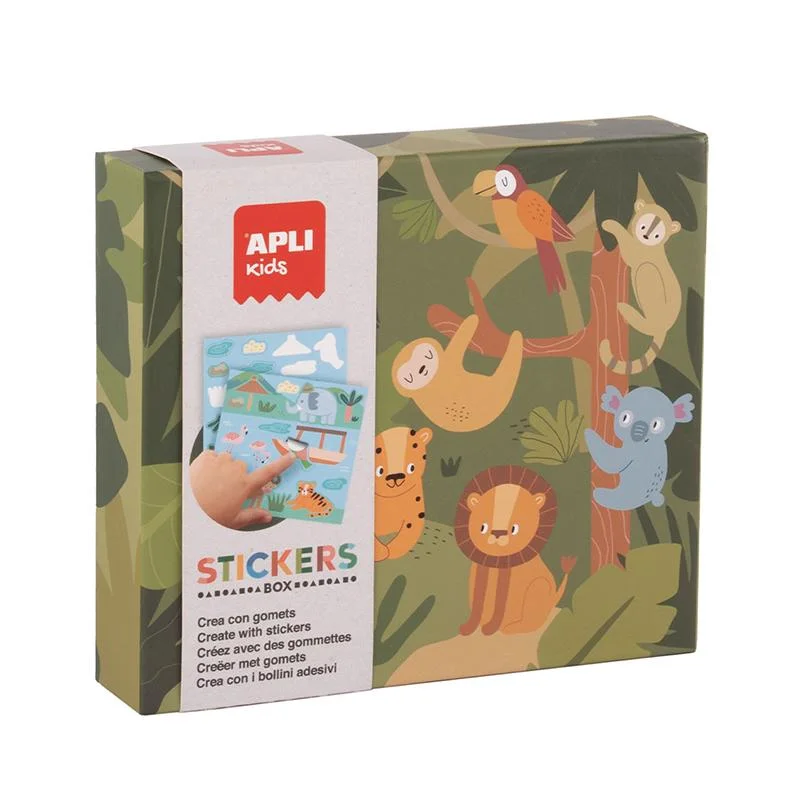 Φωτογραφία προϊόντος: Apli Kids Αυτοκόλλητα για Παιδιά Safari 3+ Ετών
