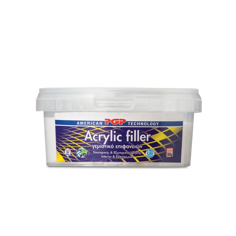 Φωτογραφία προϊόντος: PGP ACRYLIC FILLER Έτοιμος Ακρυλικός Στόκος Σπάτουλας
