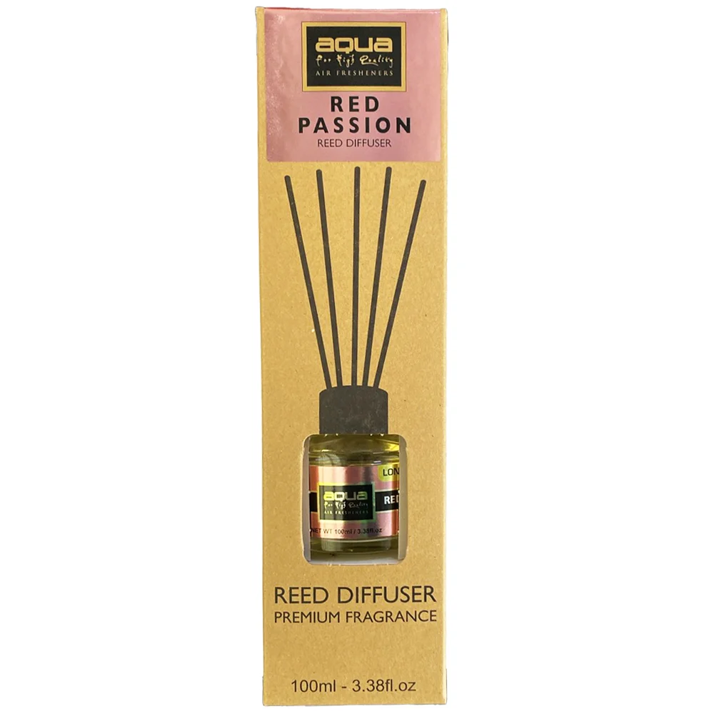 Φωτογραφία προϊόντος: Αρωματικό Χώρου Red Passion Home Reed Diffuser Με 6 Στικς Aqua 100 Ml - 1 Τμχ