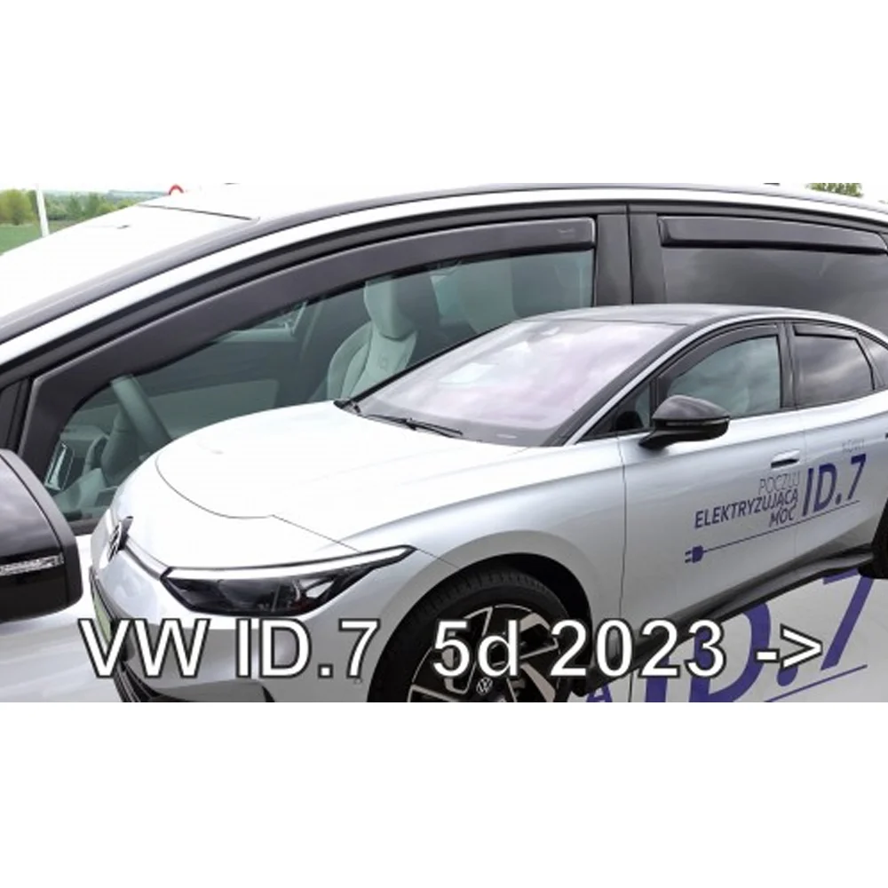 Φωτογραφία προϊόντος: Ανεμοθραυστες Για Vw ID.7 5D 2023+ Σετ Αυτοκινητου Απο Ευκαμπτο Φιμε Πλαστικο Heko - 4 ΤΕΜ.